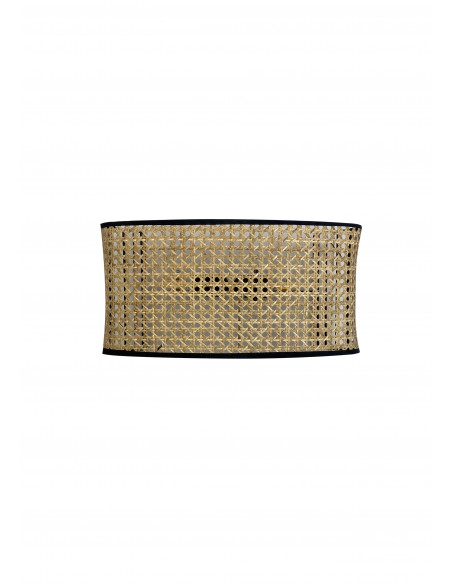 Aplique de Pared Vidi Ratán natural