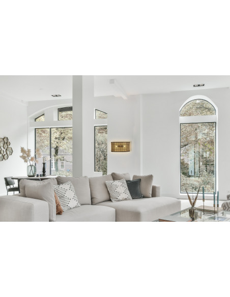 Aplique de Pared Vidi Ratán natural