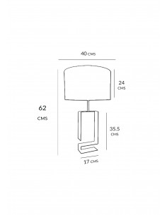 Sobremesa Aurora Negro 2