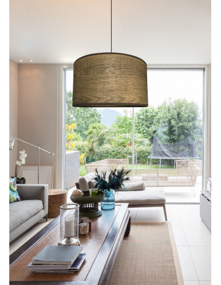 Colgante Wood Madera Oscura