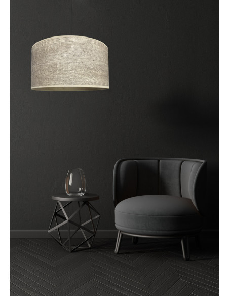 Colgante Wood Madera Gris