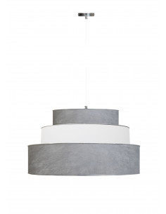 Colgante Elena Plata Blanco