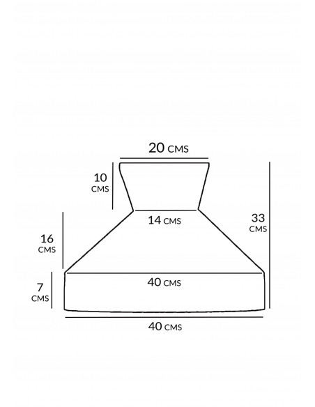 Colgante Salix Rafia