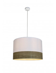 Colgante Madera Blanco