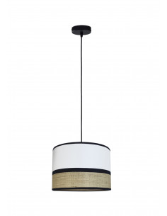 Colgante Isis Rafia Blanco...