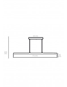 Lámpara Palermo 4 bombilla... 2