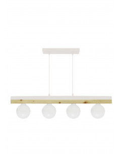 Lámpara Palermo 4 bombilla...