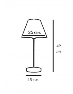 Sobremesa Large Cuero Beige 2