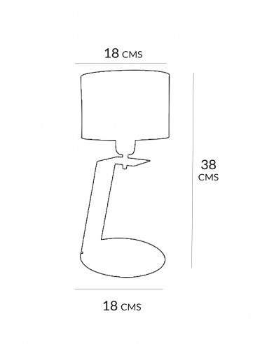 Sobremesa Tamira blanco