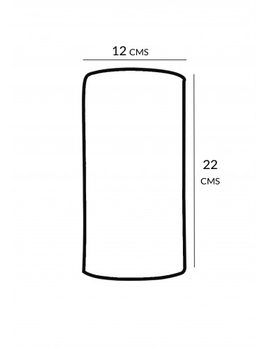 Sobremesa Marte Rattán Blanco 12cms
