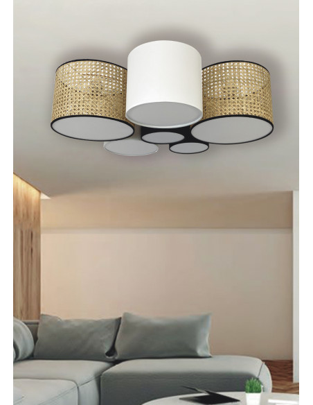 Plafon Hades 6 luces