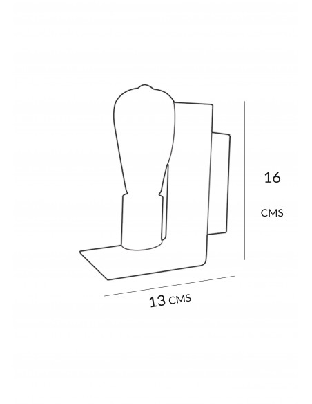 Aplique Ares 1*E-27 blanco