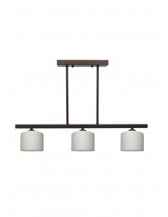 Lampara lineal Rustic 3 l