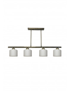 Lampara lineal Rustic 4 l