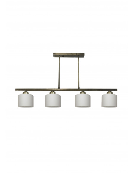 Lampara lineal Rustic 4 l