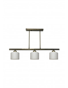 Lampara lineal Cuero 3L