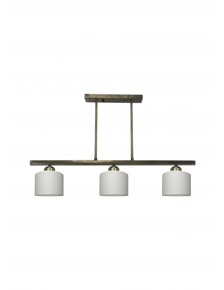 Lampara lineal Cuero 3L