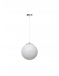 Colgante Bola Cerrada Blanca