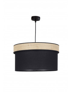 Lampara Colgante Nadia Negro