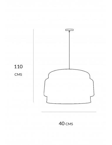 Lamparas Colgante Triple Marga