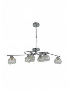 Lampara Gala Cromo 6L