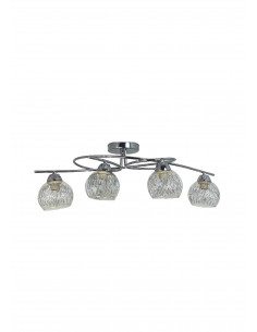 Semiplafon Gala Cromo 4L