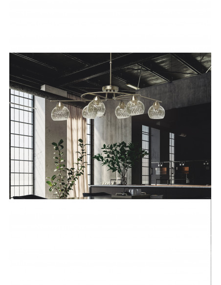 Lampara Gala Cuero 6L