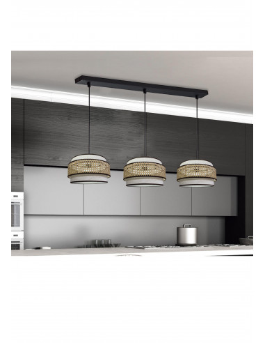 Regleta Milan 3 luces