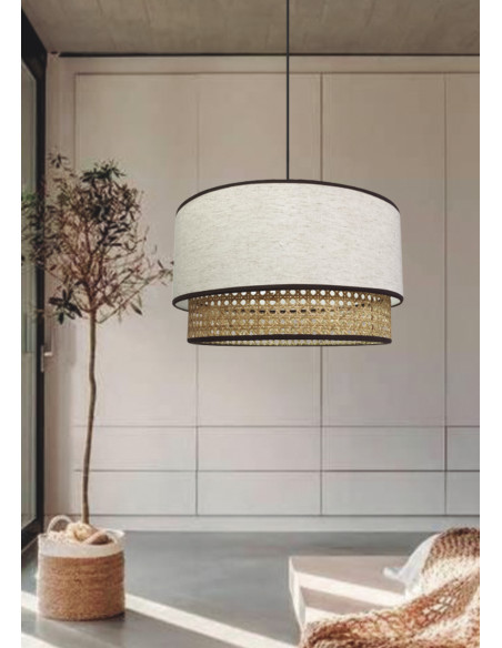 Colgante Candela Rattan