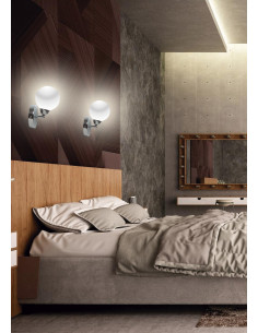 Aplique sidney cromo G-9 2