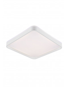 Plafón Dallas cuadrado dorado 2