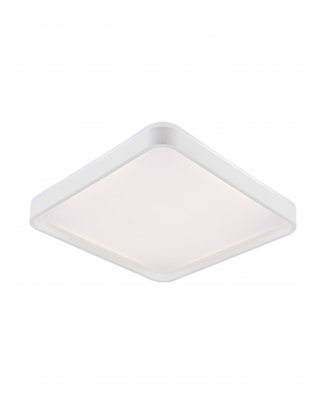 Plafón Dallas cuadrado dorado