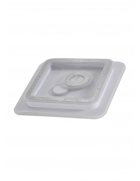 Plafón Lucia cuadrado madera gris