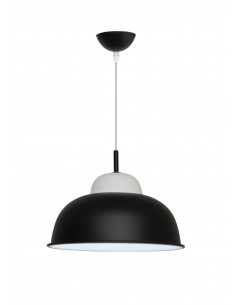 Colgante Alba Negro 1*E-27