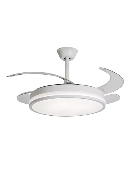 Ventilador retráctil Vera blanco