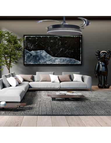 Ventilador retráctil Vera Negro...