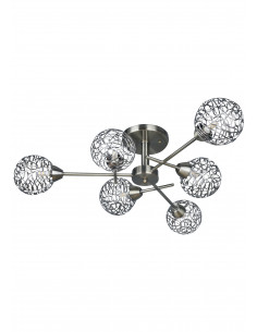 Lámpara Nevada 6L Cuero G-9