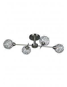 Lámpara Nevada 4L Cuero G-9