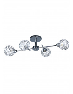 Lámpara Nevada 4L Cromo G-9