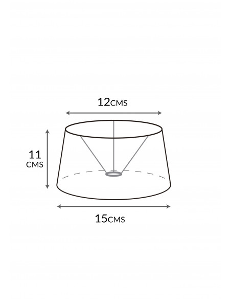 Pantalla Semicónica de Pie Personalizable