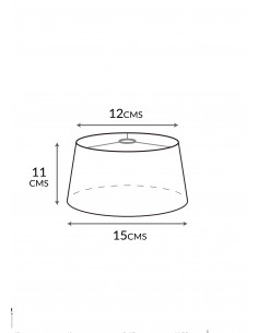 Pantalla Semicónica Colgar...