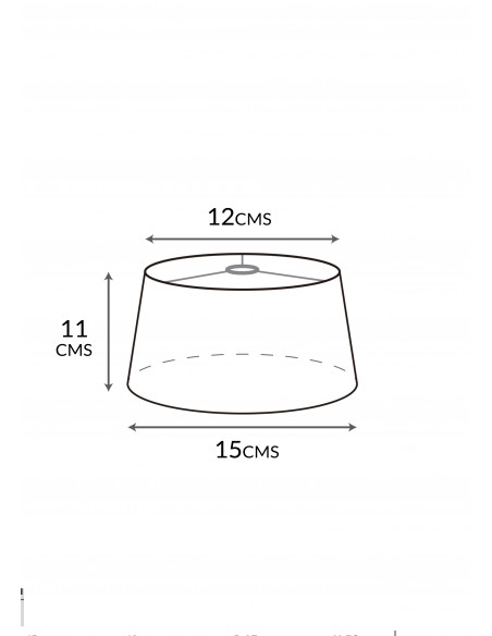 Pantalla Semicónica Colgar Personalizable